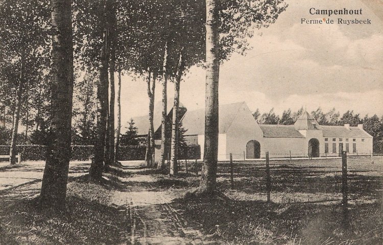 1910: Hof van Ruisbeek - Coosemans' hof