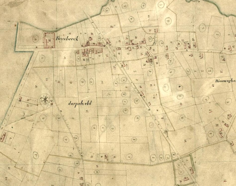 1830-1834 - kadasterplan Kampenhout sectie C (Ruysbeek-Dorpelveld)